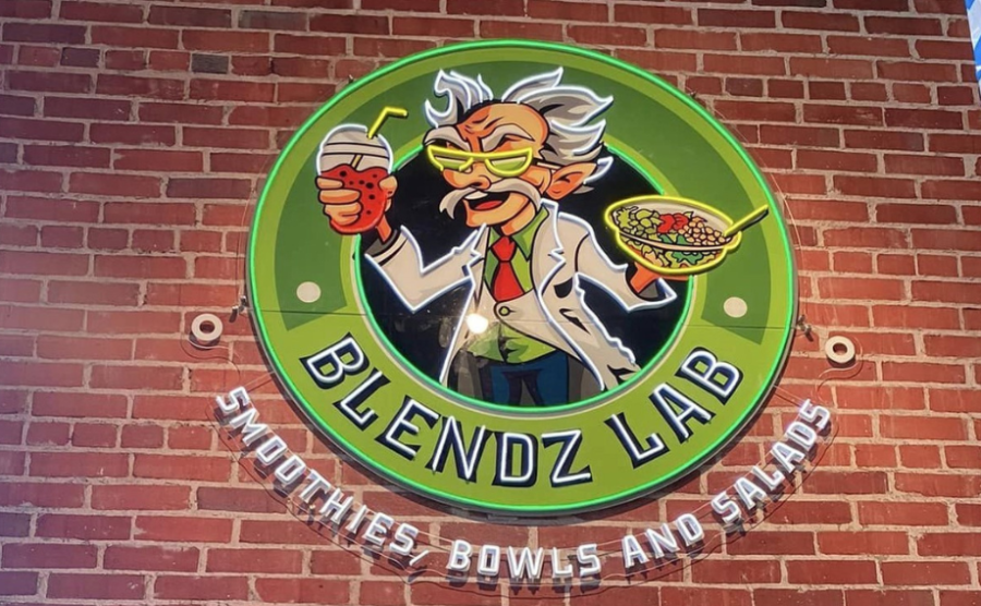 blendz lab logo sign