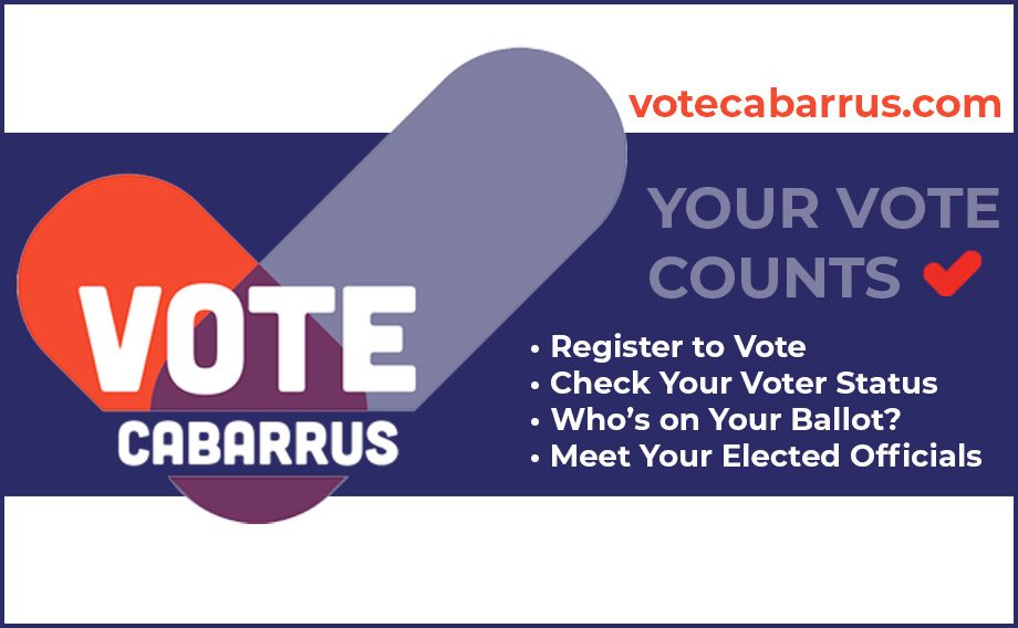 Vote Cabarrus logo