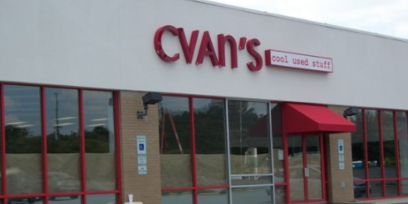 CVAN thrift store storefront