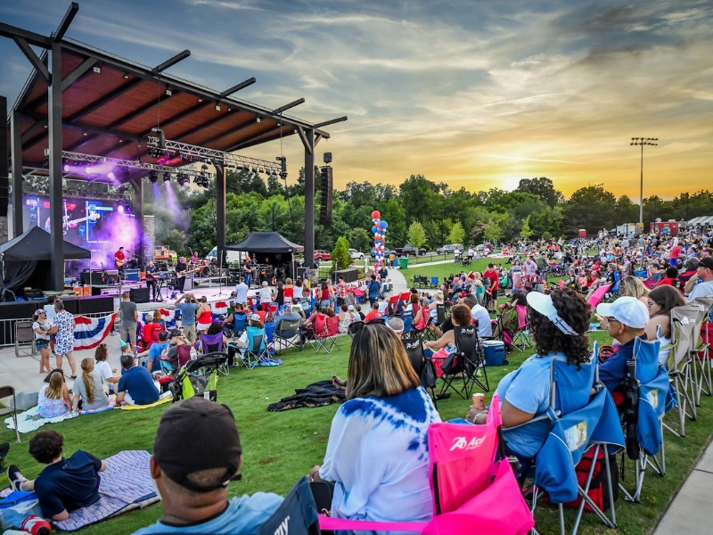 Live music at the July 4th Celebration