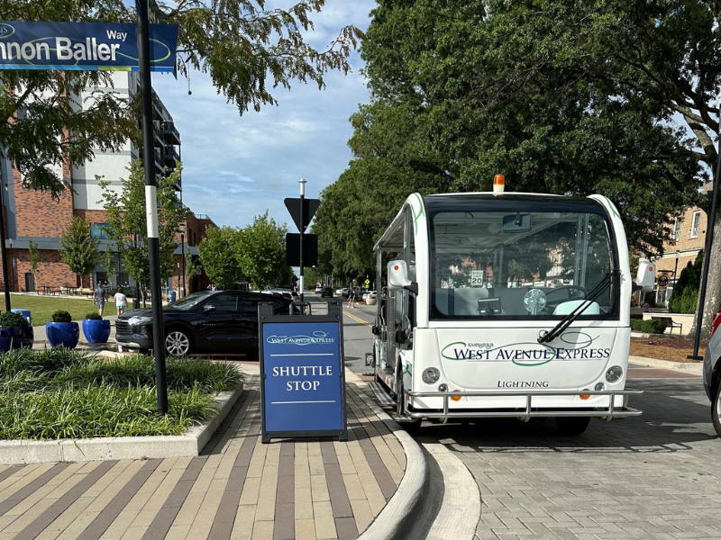 shuttle stop