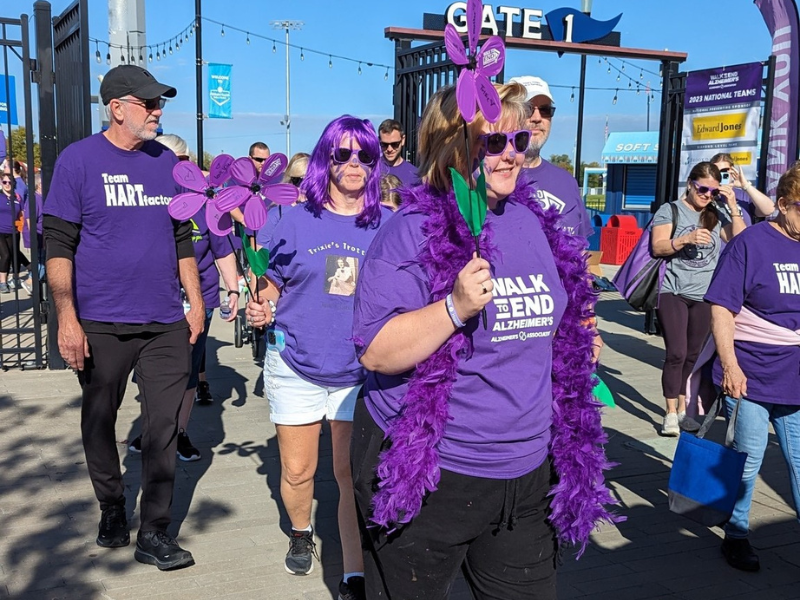 Alzheimer’s walk