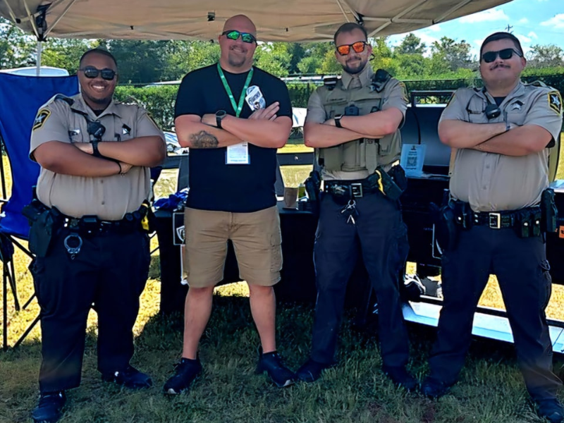 The Partner Foundation donated grills to first responder groups