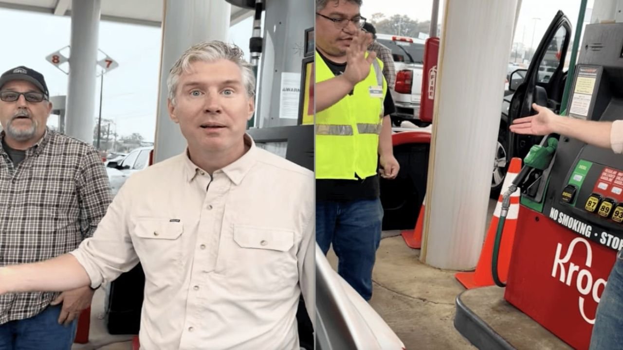 Angry Men Confront Woman at Texas Gas Station Over Line Mix-Up, Turning Simple Mistake Into Public Meltdown