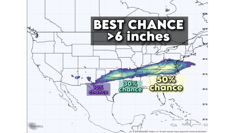 Oklahoma, Arkansas, Tennessee, Kentucky, Virginia and North Carolina Face High-Impact Winter Storm With Ice, Heavy Snow and Dangerous Cold