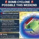 Potential Bomb Cyclone Raises Blizzard, Wind, and Coastal Flooding Concerns From the Carolinas to the Northeast This Weekend