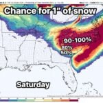 Strong Snow Signal Locks In for the Carolinas as Weekend Storm Track Decides How Far West Accumulations Spread