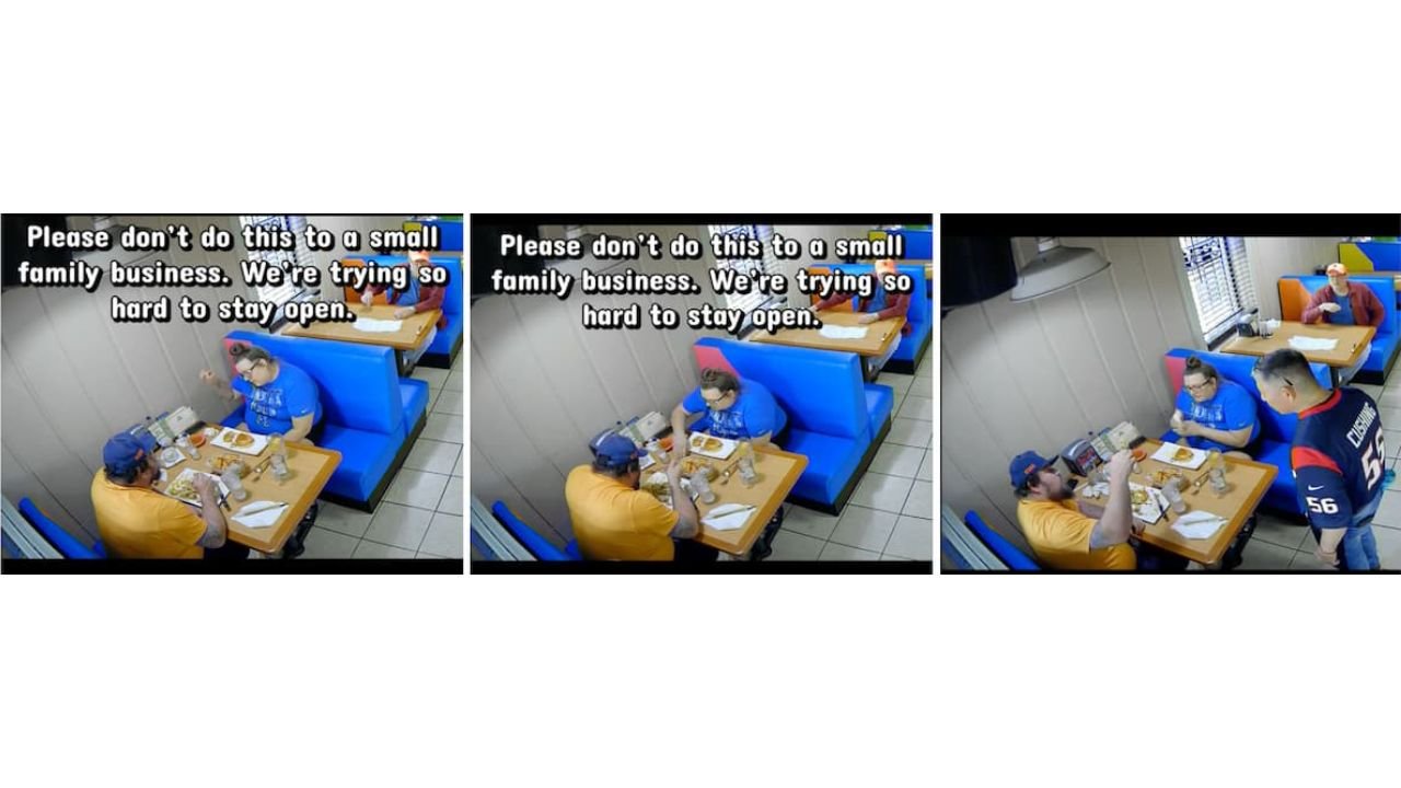 Texas Couple Exposed on Camera Planting Hair in Food to Scam Family-Owned Mexican Restaurant