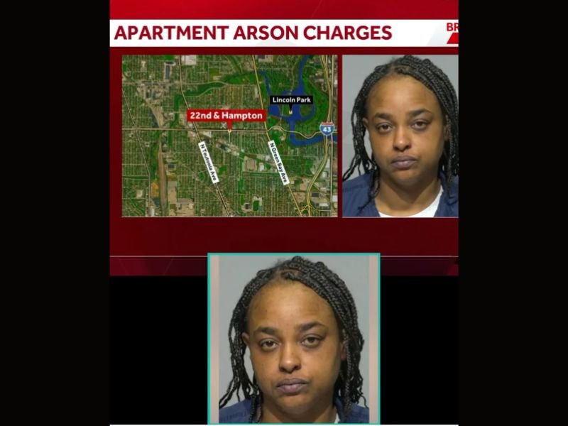 Wisconsin Woman Accused of Setting Father’s Apartment on Fire After Being Told to Move Out, Causing Blaze in Senior Housing Complex
