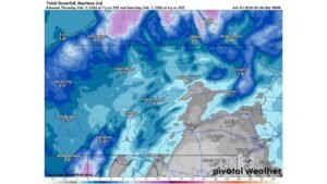 Pennsylvania Snow “Face Lift” Targets Friday Night Into Saturday Morning, With 2–5 Inches Possible From Erie to Scranton