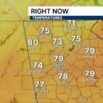 Atlanta Hits 79° to Break 1986 Record Before Arctic Blast Sends Wind Chills into the Teens by Monday Morning