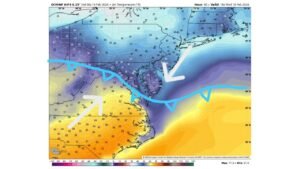 Backdoor Cold Front Could Split Maryland and Virginia Midweek, Holding Baltimore in the 40s While Southern Virginia Pushes Toward 60s