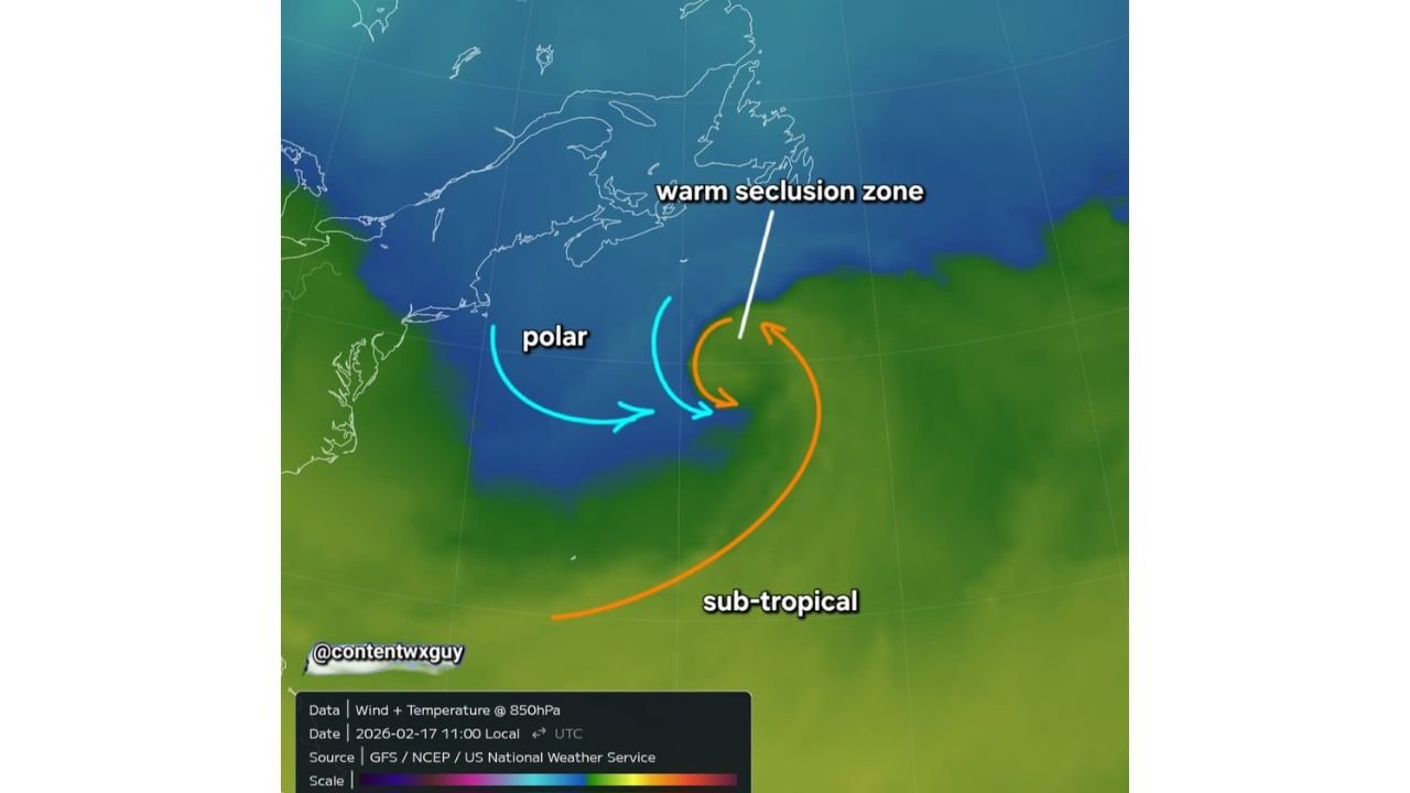 East Coast Storm Corridor Taking Shape as Arctic Air and Subtropical Warmth Collide, Raising Risk for Powerful Late-Winter Systems