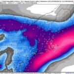 Euro Model Shows Widespread 6–12+ Inch Snow Potential From Midwest to Northeast as Two Storms Merge