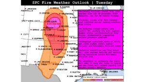 Extremely Critical Fire Weather Erupts Across Northeast Colorado, Western Nebraska and Northwest Kansas as 35 MPH Winds and Sub-20% Humidity Create Explosive Wildfire Risk