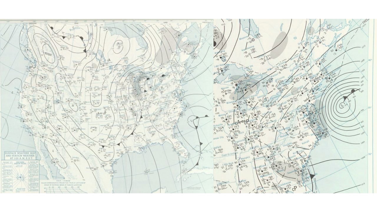 Historic 1968 Atlantic “Bomb” Storm Revisited: How a Powerful Offshore Cyclone with an Eye Mirrors Modern East Coast Systems