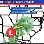 Kentucky Storm System Feb. 14–15 Could Bring Saturday Night Rain, Thunderstorms, and Soaking Downpours as Temperatures Rebound