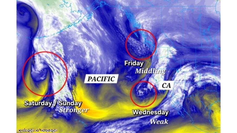 Late February Storm Parade: Mid-Atlantic Low Targets Carolinas After Series of Messy Systems, Stronger Pacific Wave Looms for Weekend