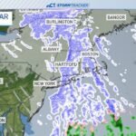 Light but Widespread Snow Expected Saturday Morning Across New England, Creating Slick Travel Conditions