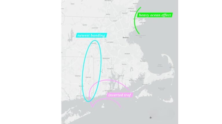 Massachusetts, Connecticut and Rhode Island Face Arctic Blast With Snow Squalls and Local 3–6” Bands Feb. 6–7