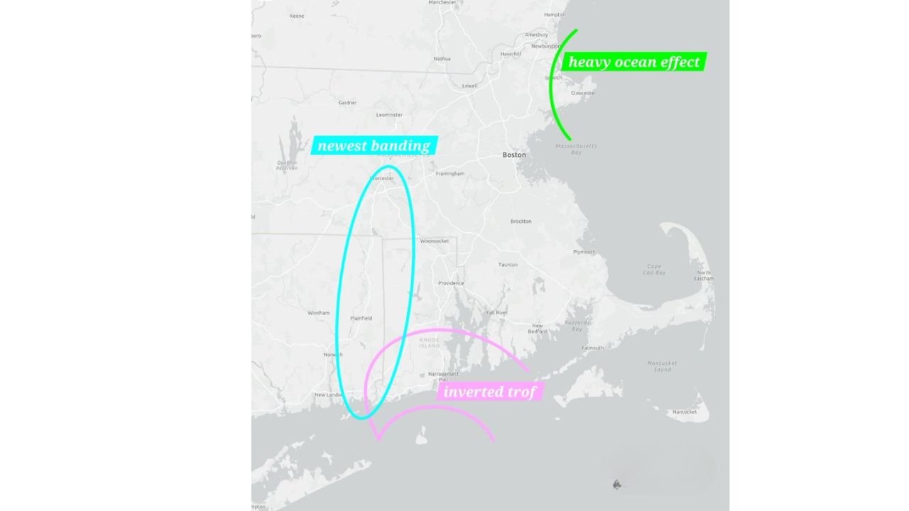 Massachusetts, Connecticut and Rhode Island Face Arctic Blast With Snow Squalls and Local 3–6” Bands Feb. 6–7