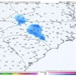 Midday Snow Showers Possible Sunday Across North Carolina as Quick-Hitting System Drops in From the Northwest