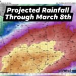 North Carolina Faces Multi-Day Soaking Rain Event Through March 8–11 as Repeated Storm Rounds Raise Localized Flood Concerns