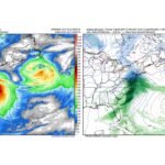 Northern Edge of Coastal Storm May Deliver Overnight Snow “Thump” Around Philadelphia as Low Spins Off Mid-Atlantic Coast