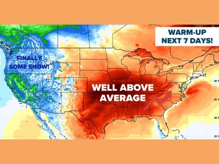 Ohio Winter Thaw Incoming: Well Above Average Temperatures to Melt Snow and Ice While Great Lakes Stay Cooler
