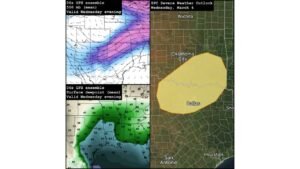 Oklahoma and Texas Bracing for March 4 Severe Weather Threat as Robust Upper-Level Disturbance and Gulf Moisture Combine