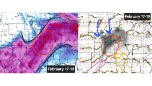 Plains Severe Weather Threat Builds February 17–19 as Strong Wind Shear and Storm Energy Signal Potential Tornado and Damaging Wind Setup