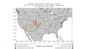 Record-Breaking Heat Surges Across Colorado, New Mexico, Arizona and Utah as Sustained Western Warm Pattern Rebuilds