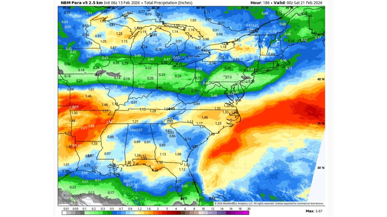 Soaking Rain Targets Oklahoma, Arkansas, and Texas as Plains-to-Southeast System Delivers Much-Needed Moisture