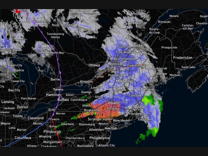 Southern New England Snowstorm Looks Earlier and Stronger on the South Edge as Massachusetts, Connecticut, Rhode Island and New Hampshire Track Higher Totals