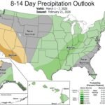 Texas, Louisiana, Mississippi, Alabama, Georgia and Florida Face Warmer-Than-Normal Early March While Arkansas, Tennessee and Kentucky See Increased Rainfall Chances