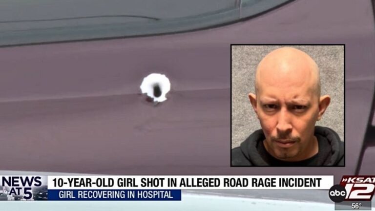 Texas Road Rage Horror: 10-Year-Old Girl Shot on Way to School After Mom Honks at Aggressive Driver