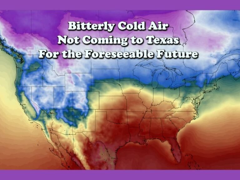 Texas Spared From February Arctic Blasts as Forecast Shows Calm Pattern and No Wintry Weather Ahead