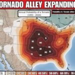 Tornado Alley’s Highest Risk Zone Now Centers on Missouri, Arkansas, and Tennessee as Long-Term Data Shows Eastward Expansion