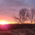 Two Tornadoes Observed Near Bloomington and Illinois Border Leave Close Call, Stunning Sunrise Follows the Chaos