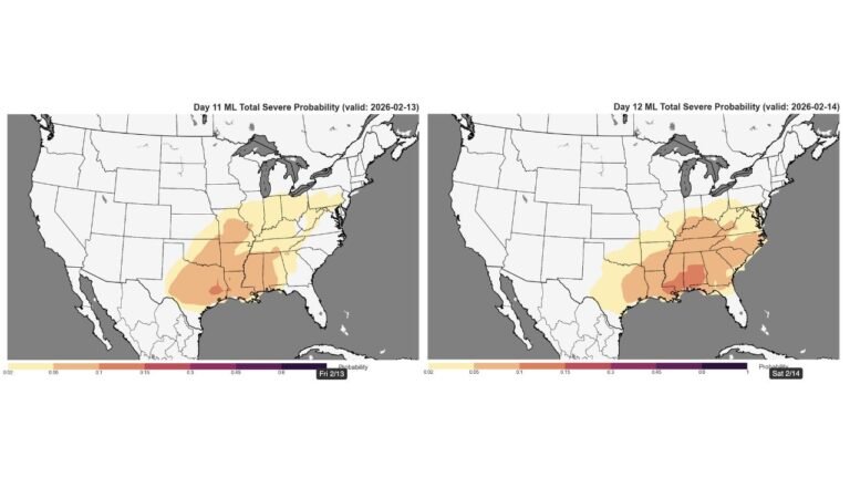 Valentine’s Day Weekend Storm Signal Emerges for the Southeast, With North Carolina in a Wider Watch Zone