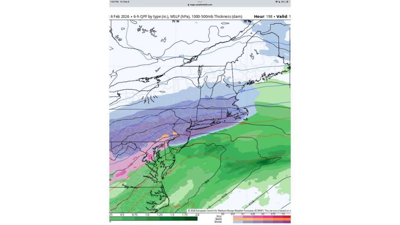 Valentine’s Day Weekend Winter Storm Signal Re-Emerges as Multiple Snow Events Line Up Across the Northeast and Mid-Atlantic