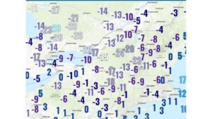 Watertown, New York Records Coldest Temperature in the Nation as Arctic Air Drives Readings Below −34°F