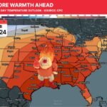 Widespread Warm Pattern to Cover Southeast, Mid-Atlantic, Midwest and Northeast Feb. 18–24 With 50–60% Above-Normal Odds