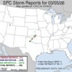 11 Tornadoes, 20 Hail Reports Across Oklahoma and Kansas as Uncertain 700mb Forcing Shaped March 5 Severe Weather