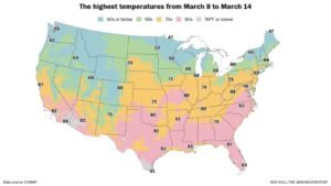 244 Million Americans to Feel Early-Summer Heat Surge This Week as 80s Spread Across the South and Records Fall Nationwide