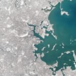 Boston, Massachusetts Blanketed in Ice and Snow in Rare High-Resolution Satellite View Taken 488 Miles Above Earth