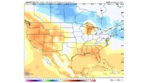 California, Nevada, Arizona Heat Builds While Maryland, Michigan and Great Lakes Stay Cooler in Spring 2026 Outlook