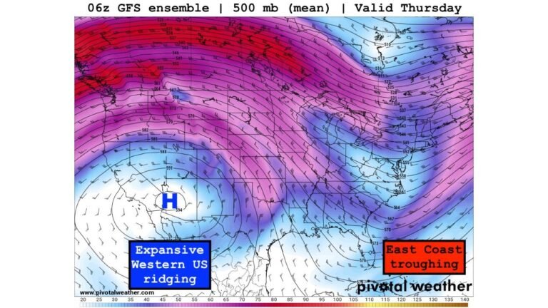 California, Nevada, Arizona, Texas and Colorado Heat Wave Expands While North Carolina, Virginia and East Coast See Break From Severe Storms