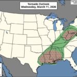 Deep South and Ohio Valley on Alert as Strong Tornado Threat Returns Across Louisiana, Mississippi, Alabama, Georgia and Into West Virginia and Pennsylvania
