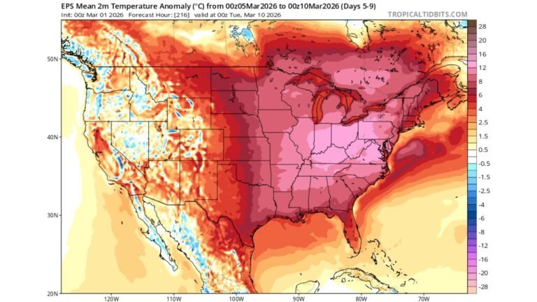 Early-Summer Humidity Surges Into Miami as Above-Normal Heat Expands North Across the Eastern United States